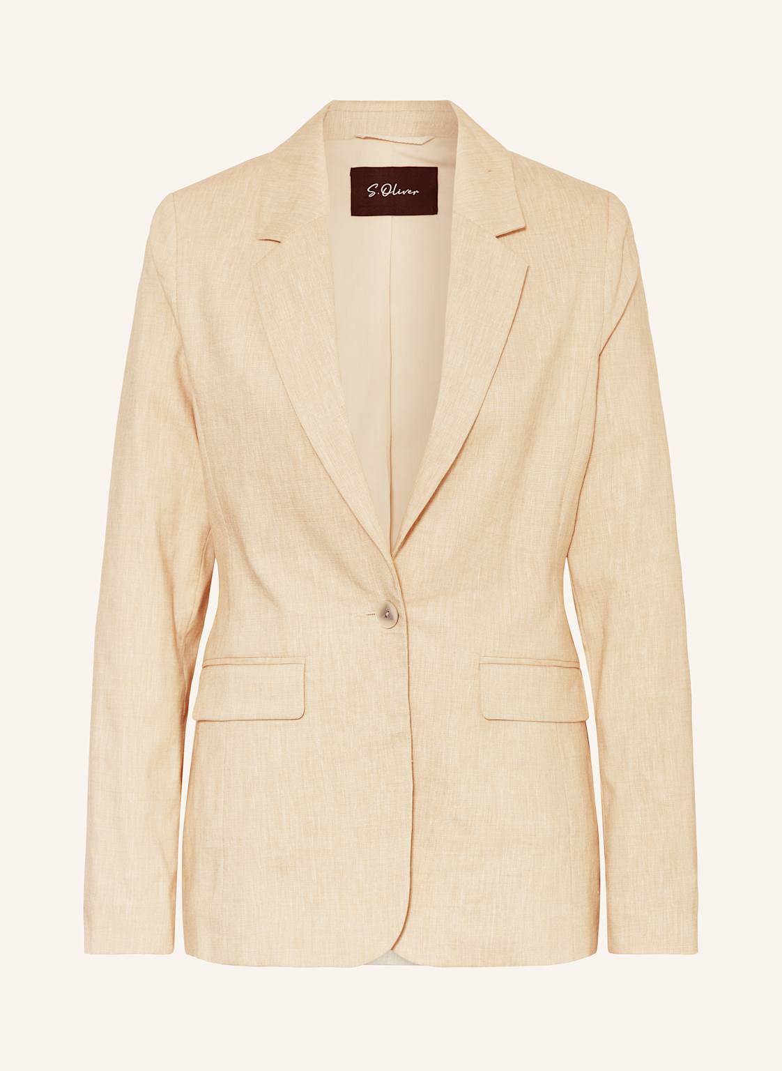 S.Oliver Black Label Blazer beige S.Oliver Black Label Blazer beige von s.Oliver BLACK LABEL