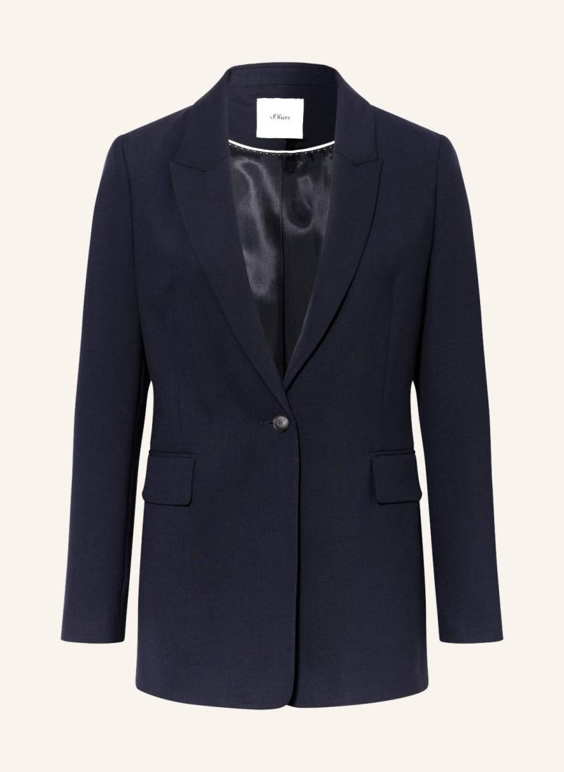 S.Oliver Black Label Blazer blau von s.Oliver BLACK LABEL