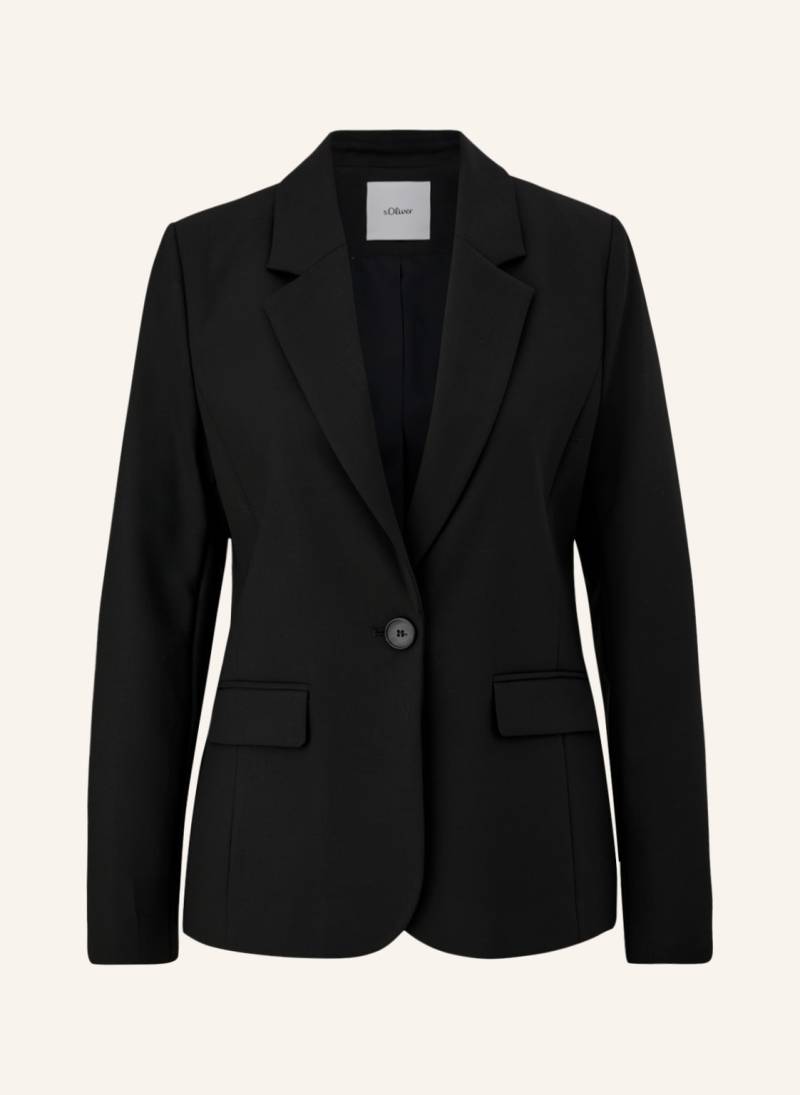 S.Oliver Black Label Blazer schwarz von s.Oliver BLACK LABEL