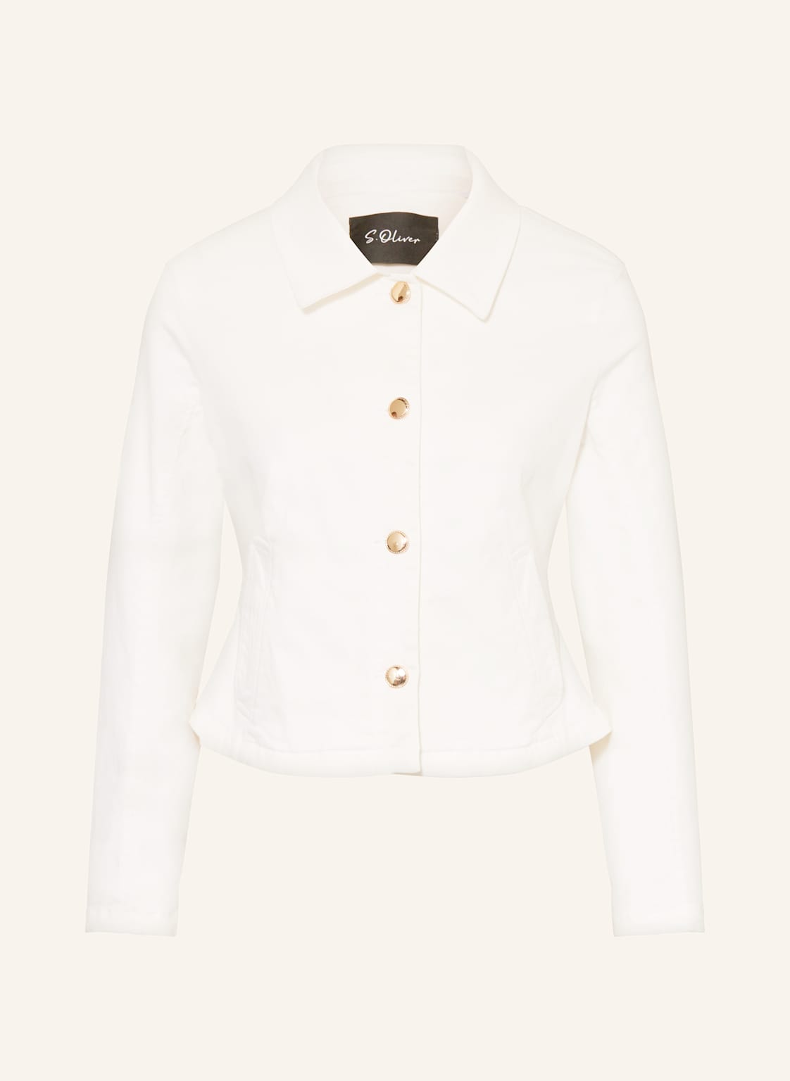 S.Oliver Black Label Jacke weiss S.Oliver Black Label Jacke weiss von s.Oliver BLACK LABEL