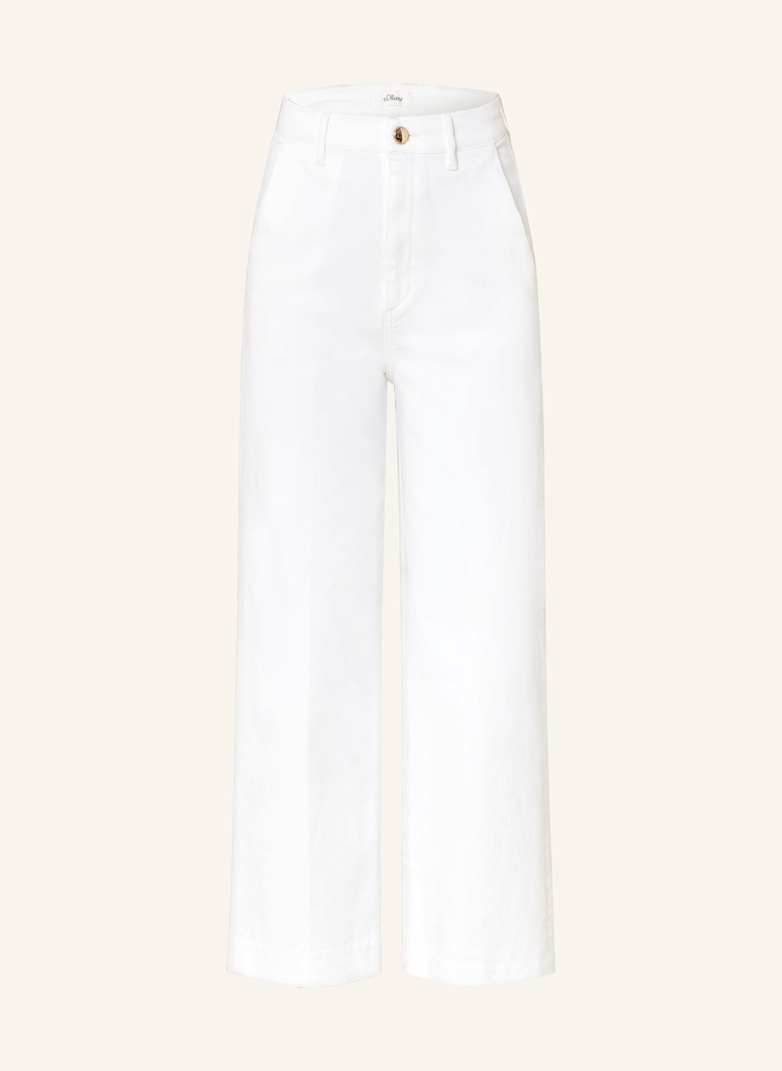 S.Oliver Black Label Jeans-Culottes Suri weiss von s.Oliver BLACK LABEL