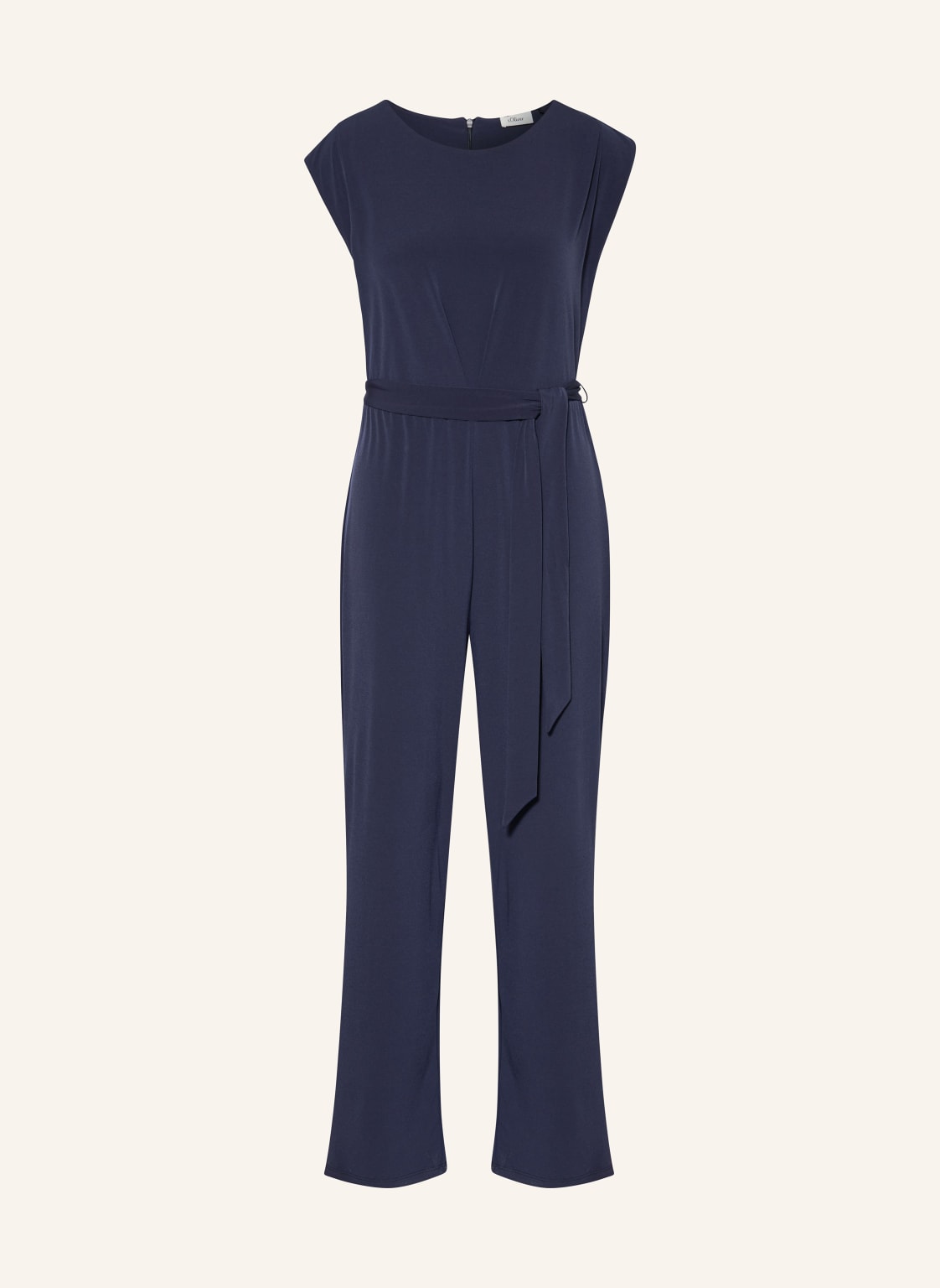 S.Oliver Black Label Jersey-Jumpsuit blau von s.Oliver BLACK LABEL