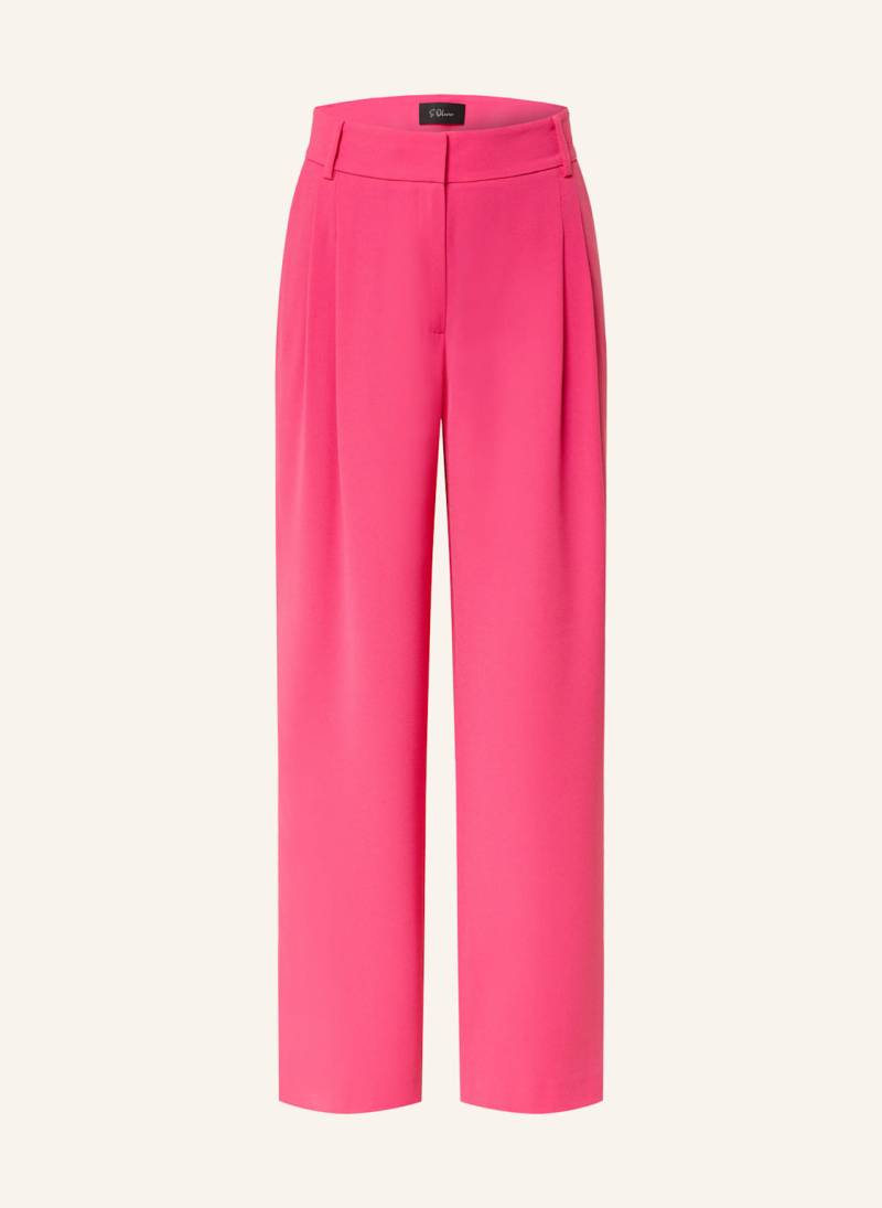 S.Oliver Black Label Marlenehose pink von s.Oliver BLACK LABEL