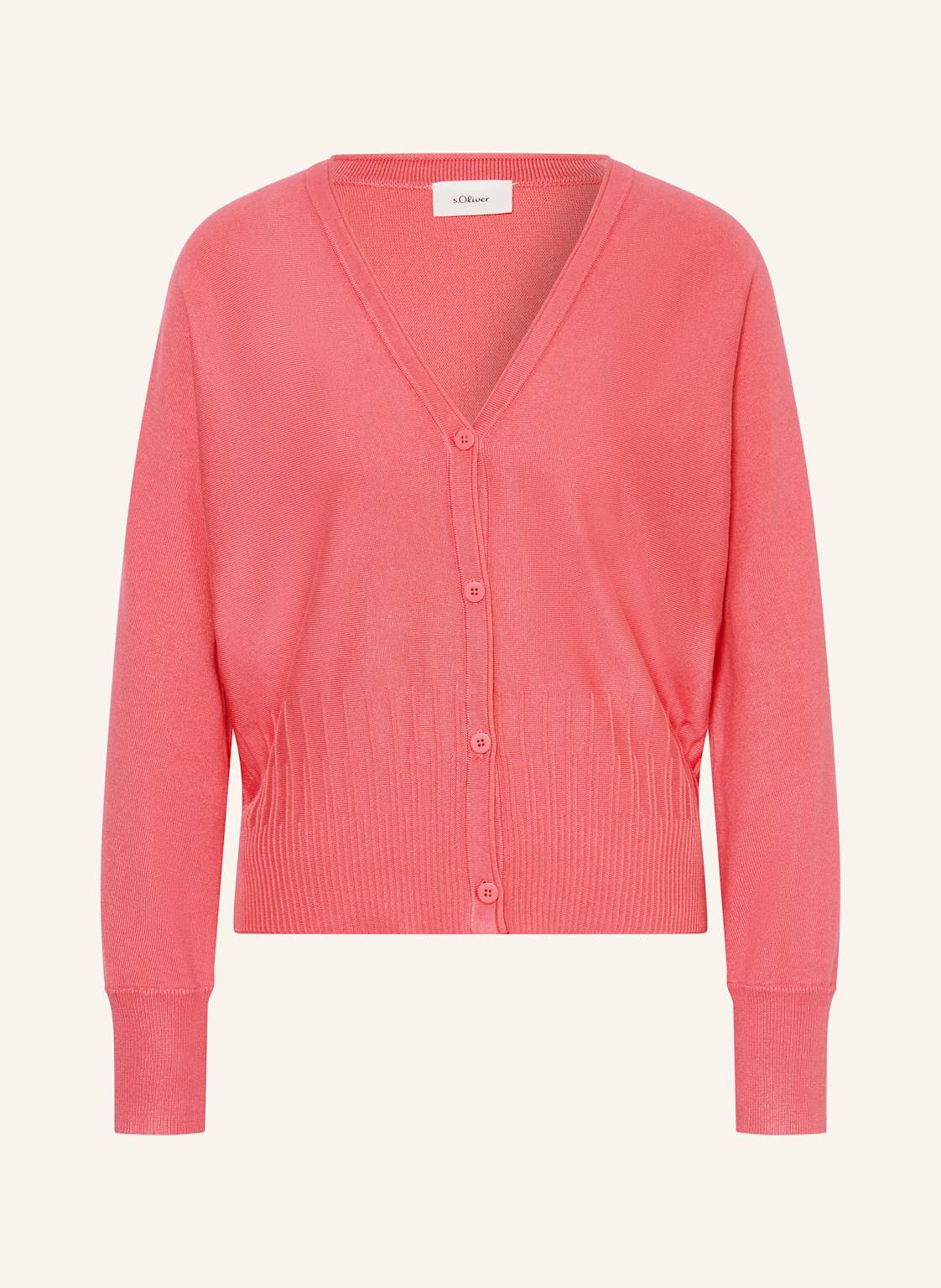 S.Oliver Black Label Strickjacke pink von s.Oliver BLACK LABEL