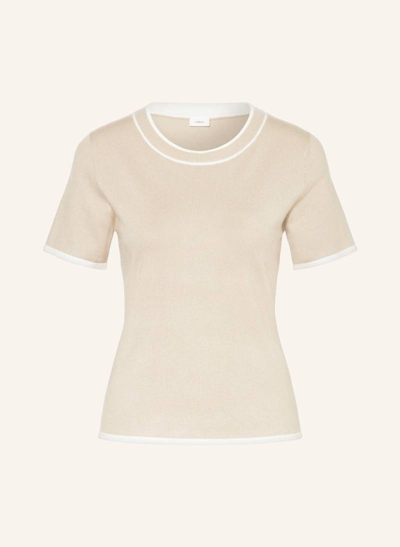 S.Oliver Black Label Strickshirt beige von s.Oliver BLACK LABEL