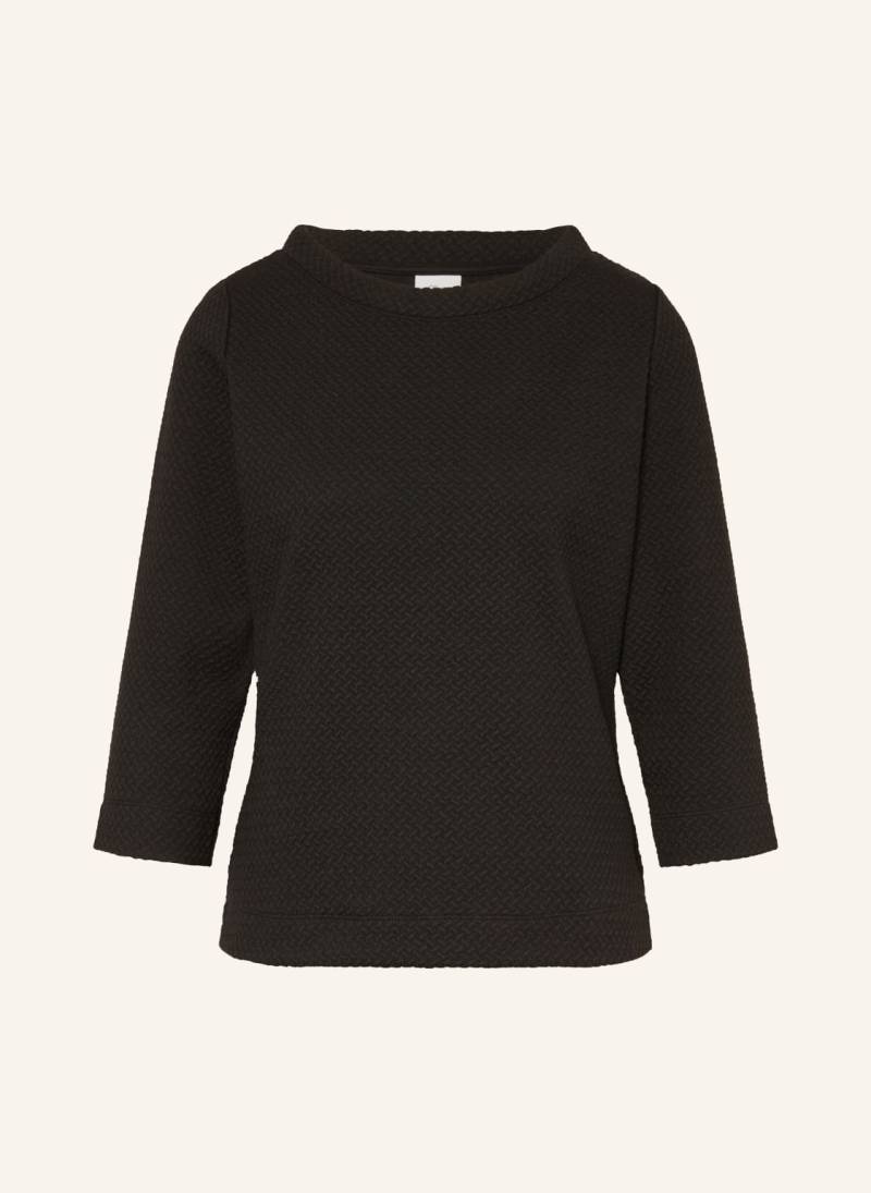 S.Oliver Black Label Sweatshirt Mit 3/4-Arm schwarz von s.Oliver BLACK LABEL