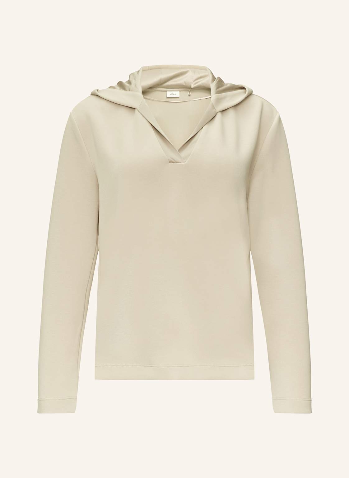 S.Oliver Black Label Sweatshirt beige von s.Oliver BLACK LABEL