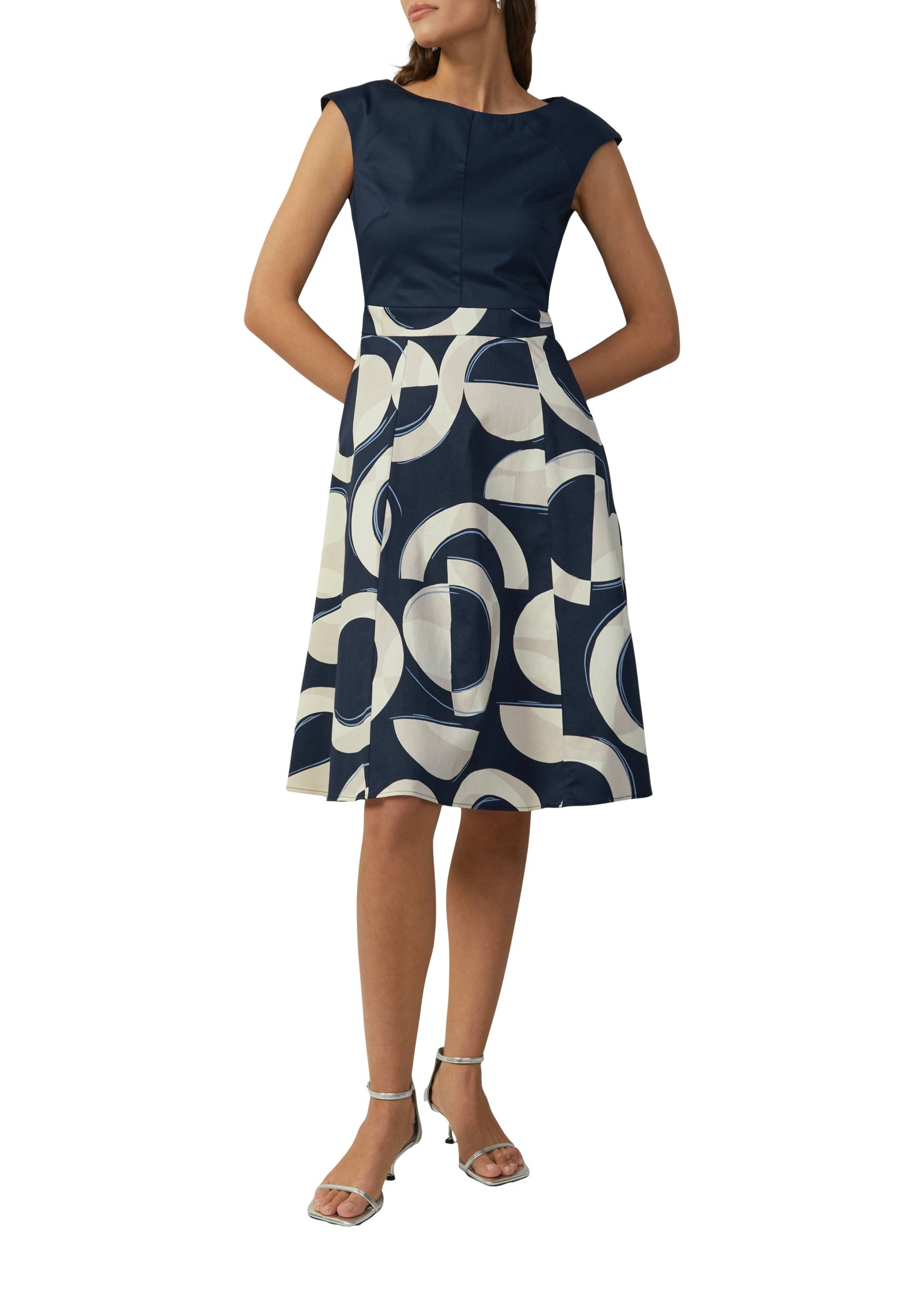 s.Oliver BLACK LABEL A-Linien-Kleid, mit All-Over Print von s.Oliver BLACK LABEL