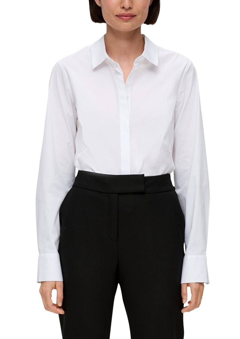 s.Oliver BLACK LABEL Klassische Bluse, mit verdeckter Knopfleiste von s.Oliver BLACK LABEL