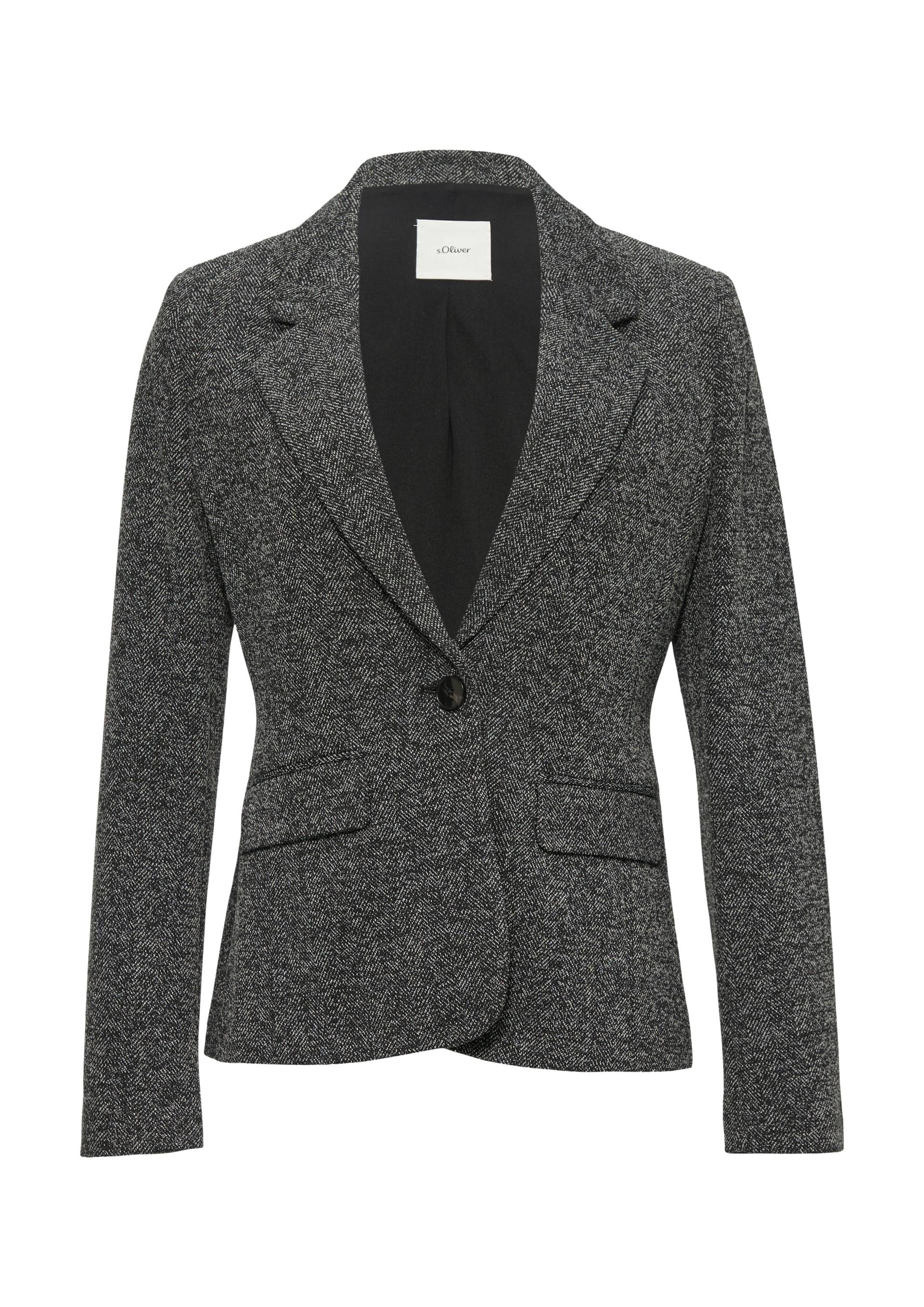 s.Oliver BLACK LABEL Kurzblazer, mit Pattentaschen vorne von s.Oliver BLACK LABEL