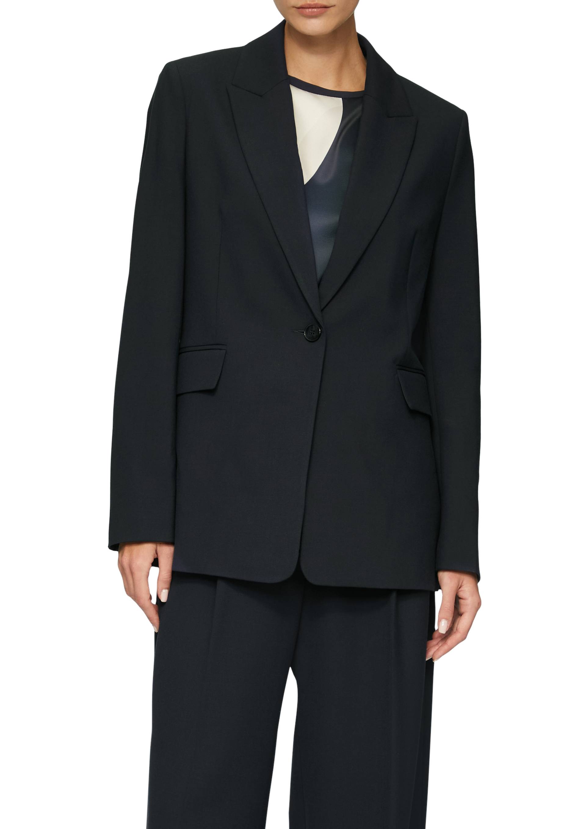 s.Oliver BLACK LABEL Longblazer, im eleganten Look von s.Oliver BLACK LABEL