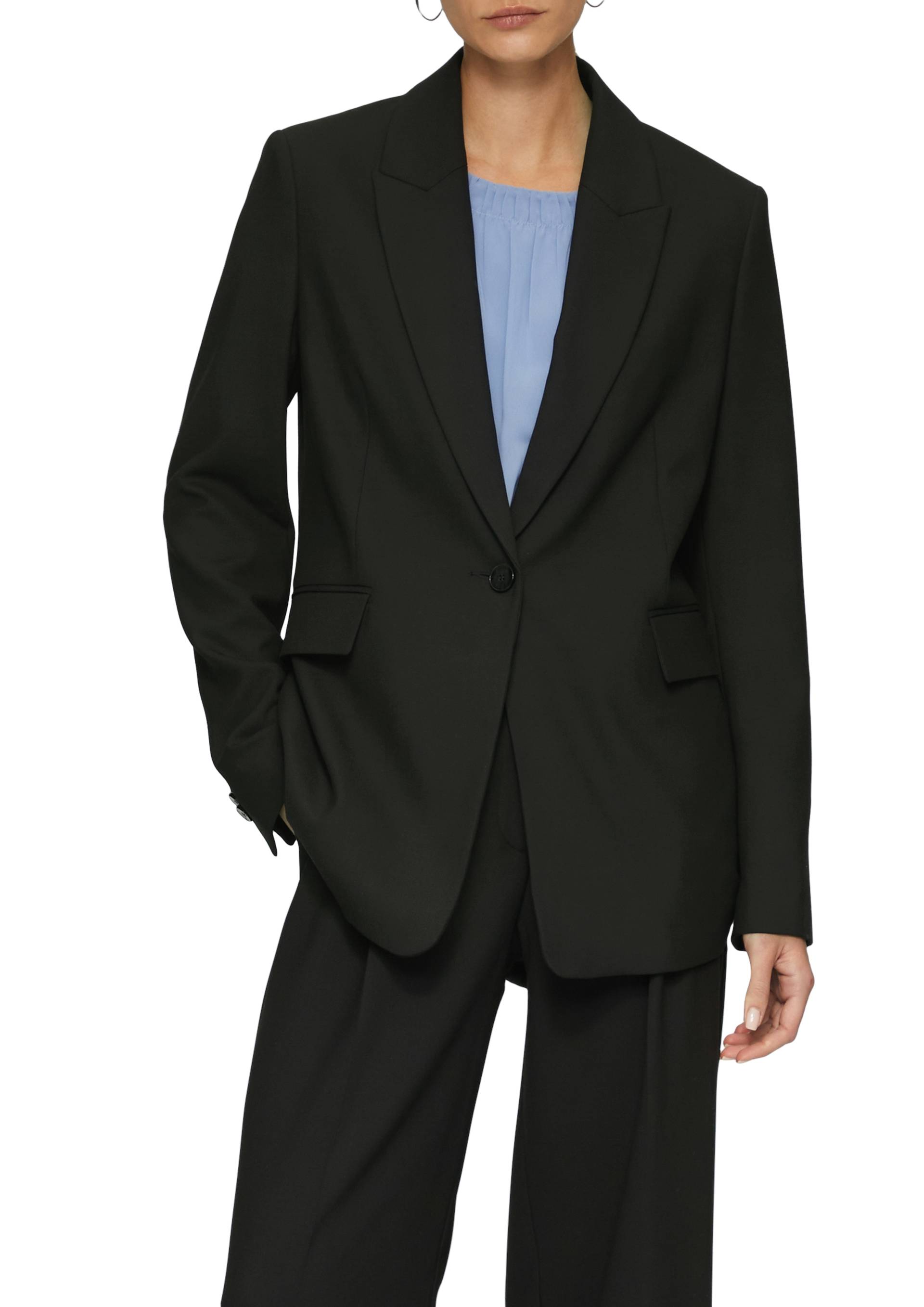 s.Oliver BLACK LABEL Longblazer, im eleganten Look von s.Oliver BLACK LABEL