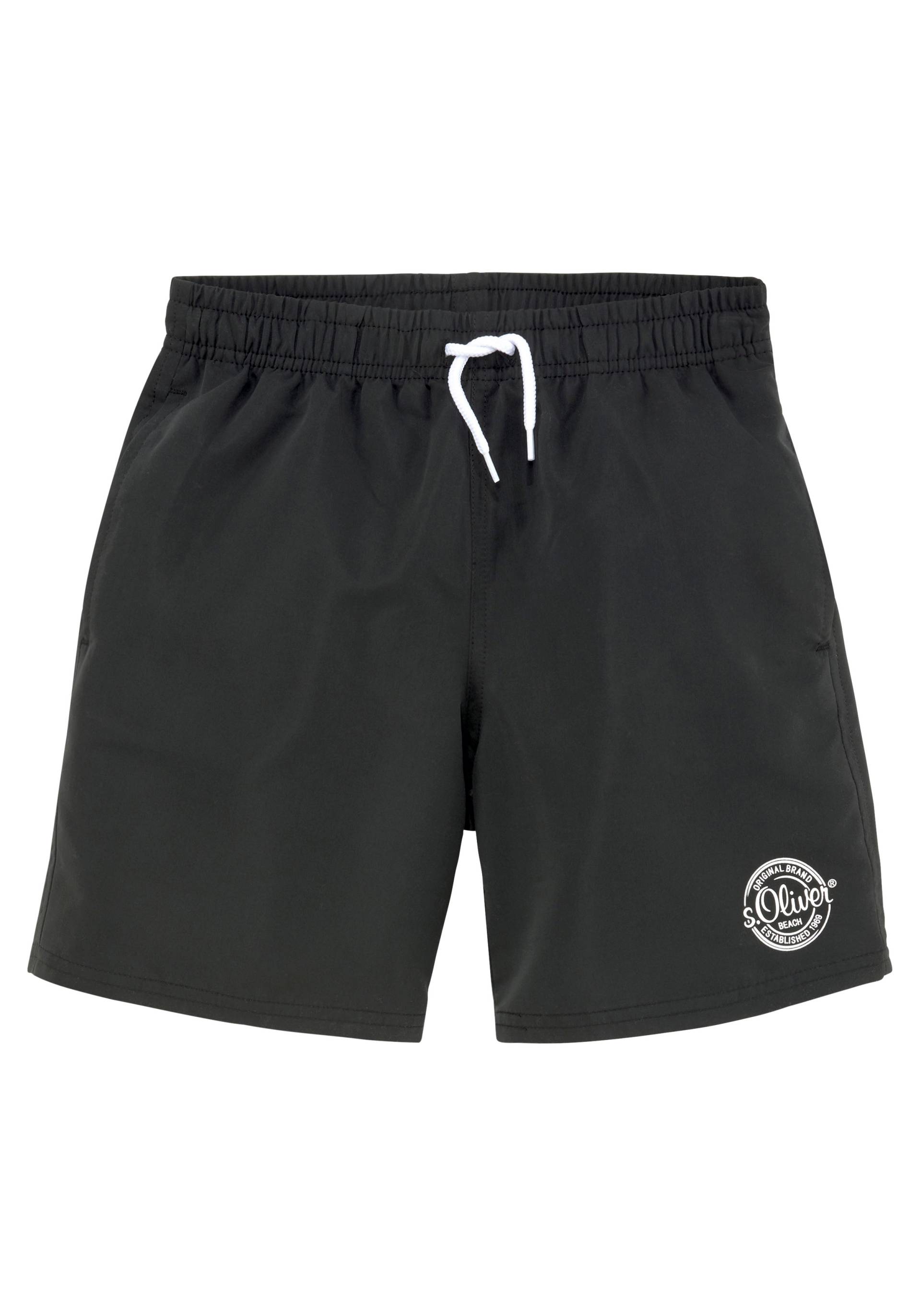s.Oliver Badeshorts, mit seitlichem Logodruck s.Oliver Badeshorts, mit seitlichem Logodruck von s.Oliver