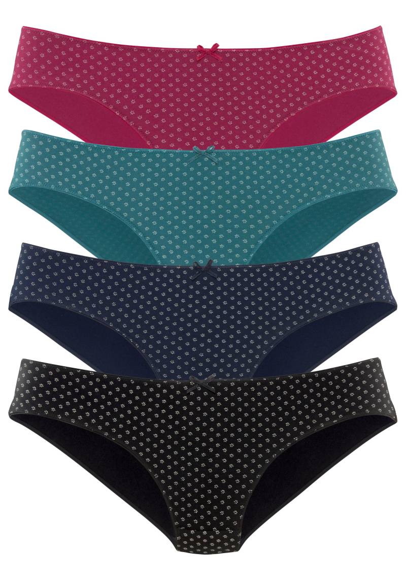 s.Oliver Bikinislip, (4er-Pack), aus elastischer Baumwolle von s.Oliver