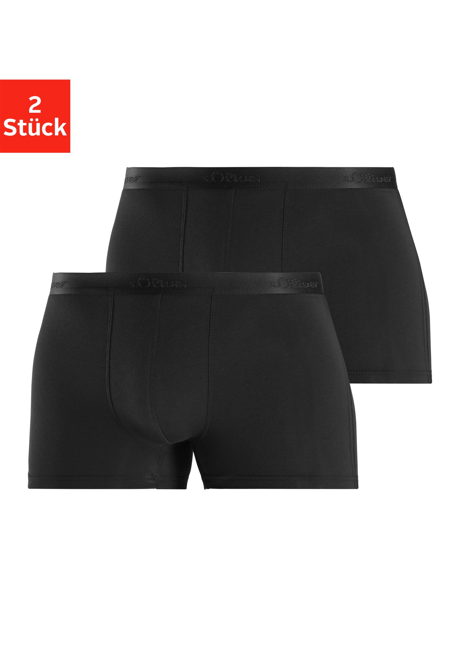 s.Oliver Boxer »Boxershorts für Herren«, (Packung, 2 St.), aus weichem Modal von s.Oliver