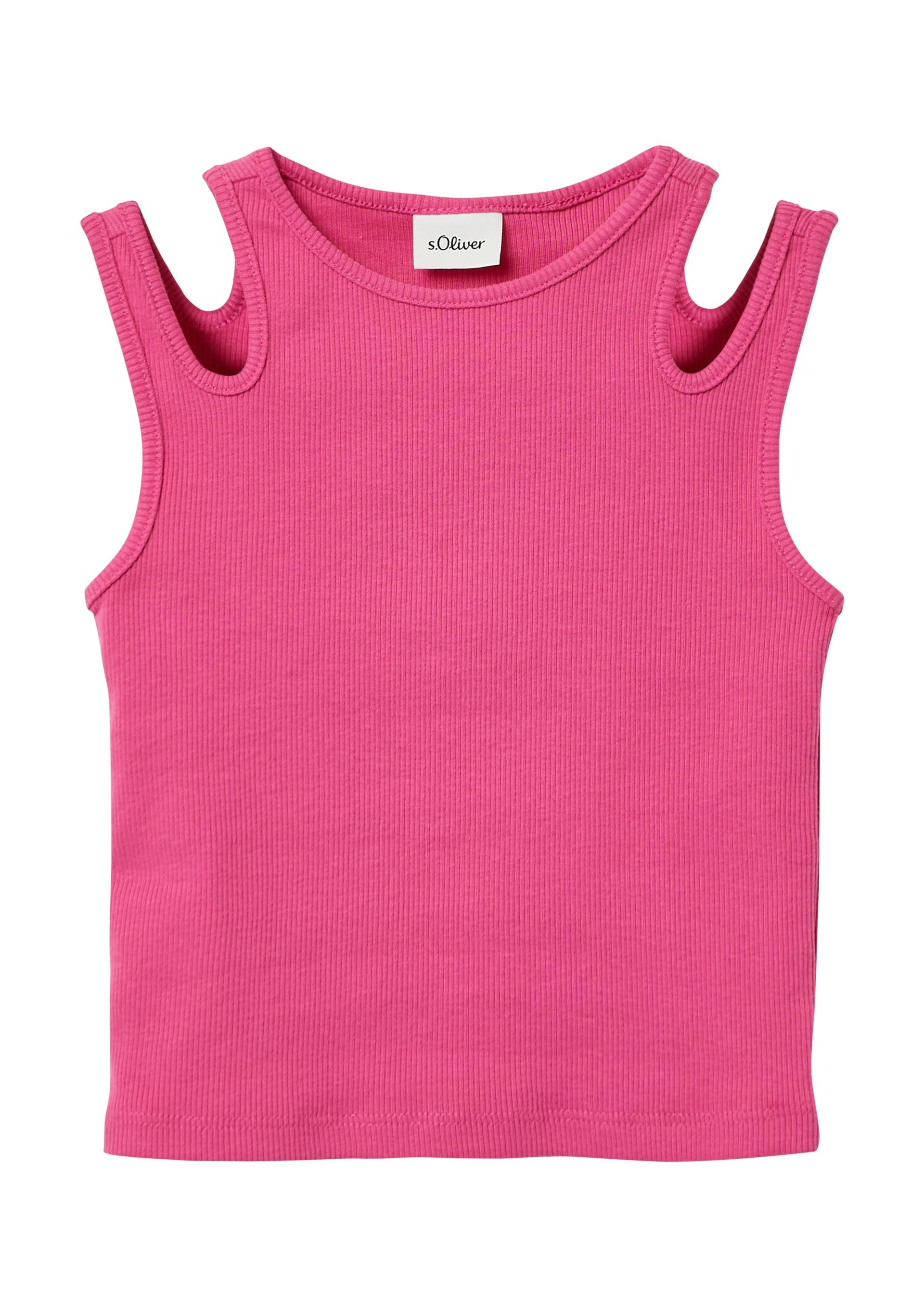 s.Oliver Junior 2-in-1-Top, mit Cat-outs s.Oliver Junior 2-in-1-Top, mit Cat-outs von s.Oliver Junior