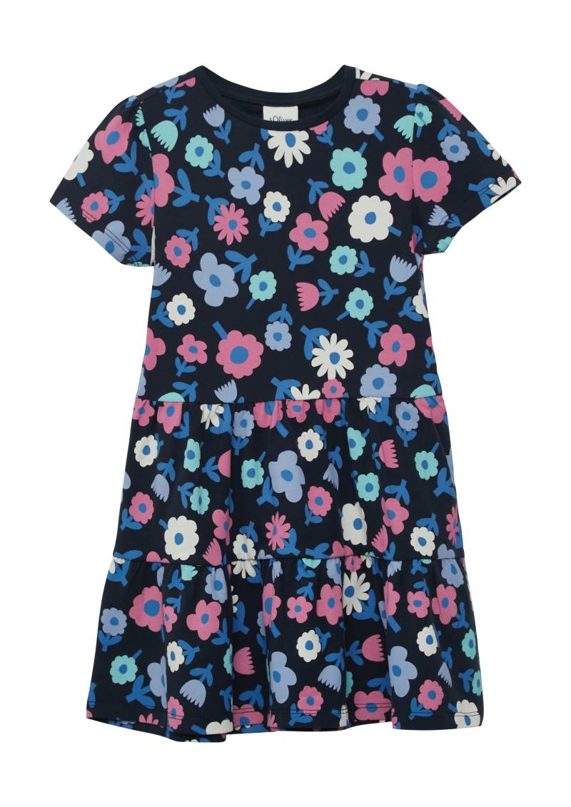 s.Oliver Junior A-Linien-Kleid, mit All-Over Print von s.Oliver Junior