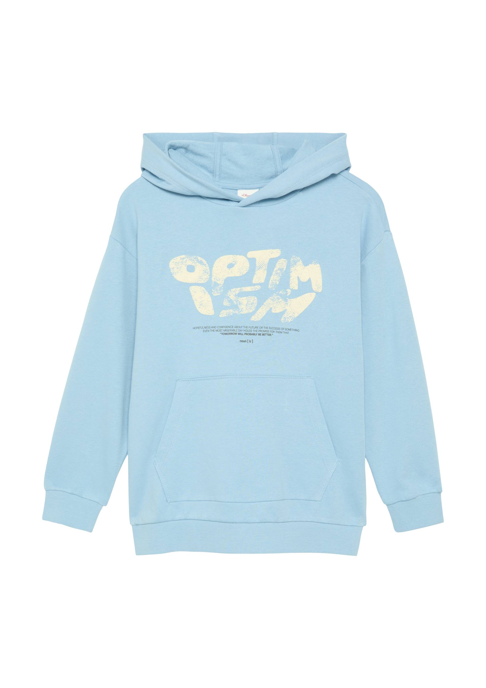 s.Oliver Junior Hoodie, mit Statement-Print, for Kids von s.Oliver Junior