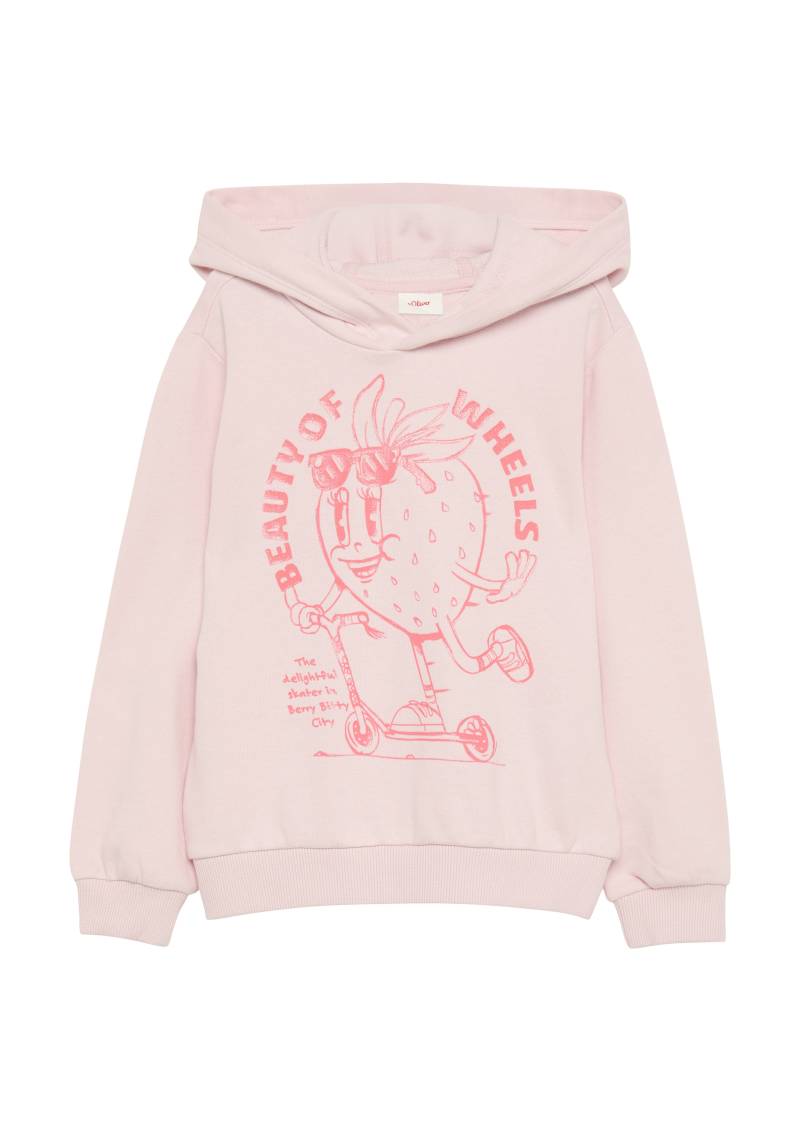 s.Oliver Junior Hoodie, mit grossem Print, for Kids von s.Oliver Junior