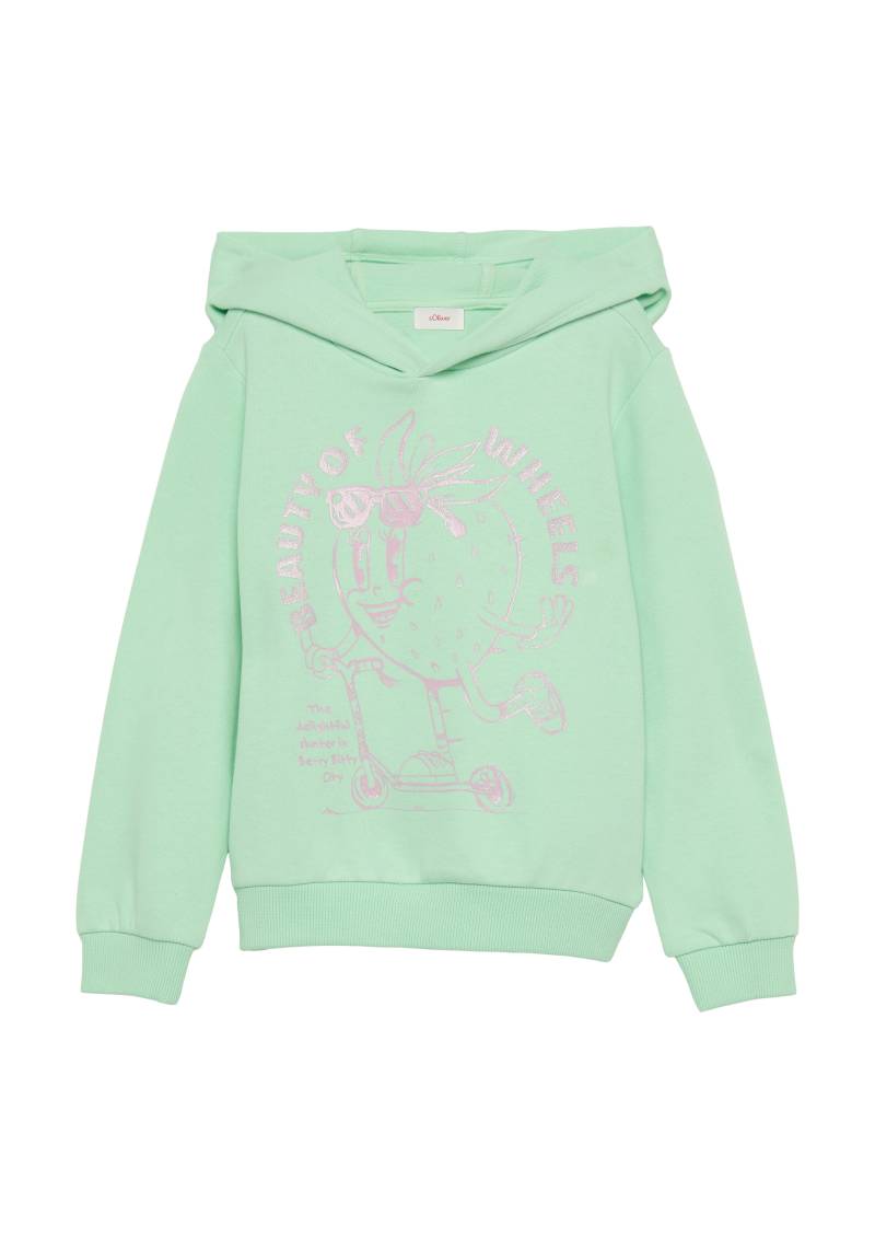 s.Oliver Junior Hoodie, mit grossem Print, for Kids von s.Oliver Junior