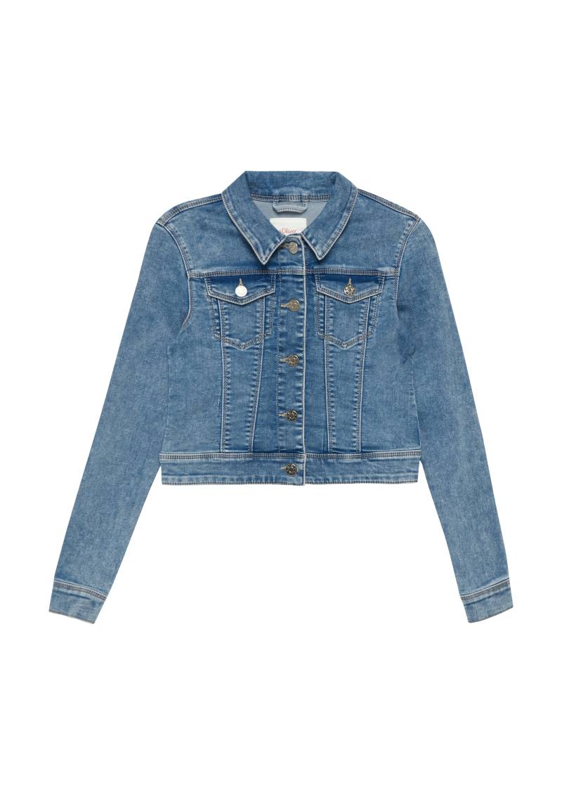 s.Oliver Junior Jeansjacke, mit Taschen von s.Oliver Junior