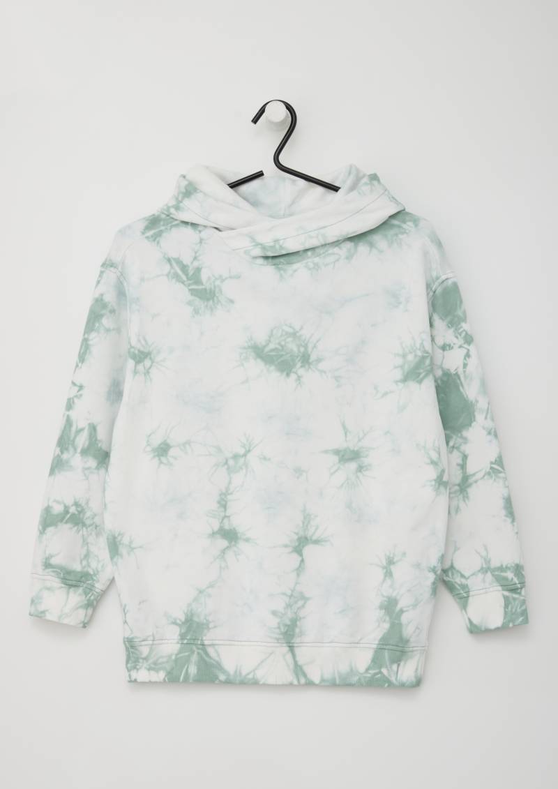 s.Oliver Junior Kapuzensweatshirt, mit All-Over Print von s.Oliver Junior