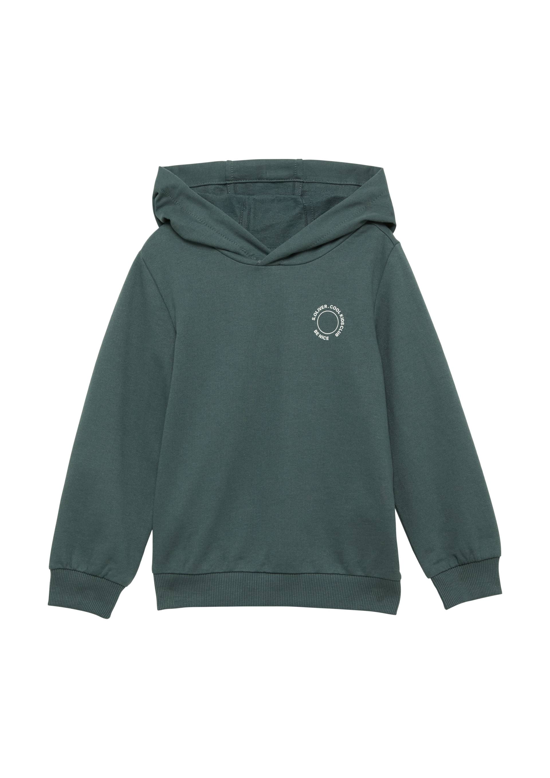 s.Oliver Junior Kapuzensweatshirt, mit Logo-Print von s.Oliver Junior