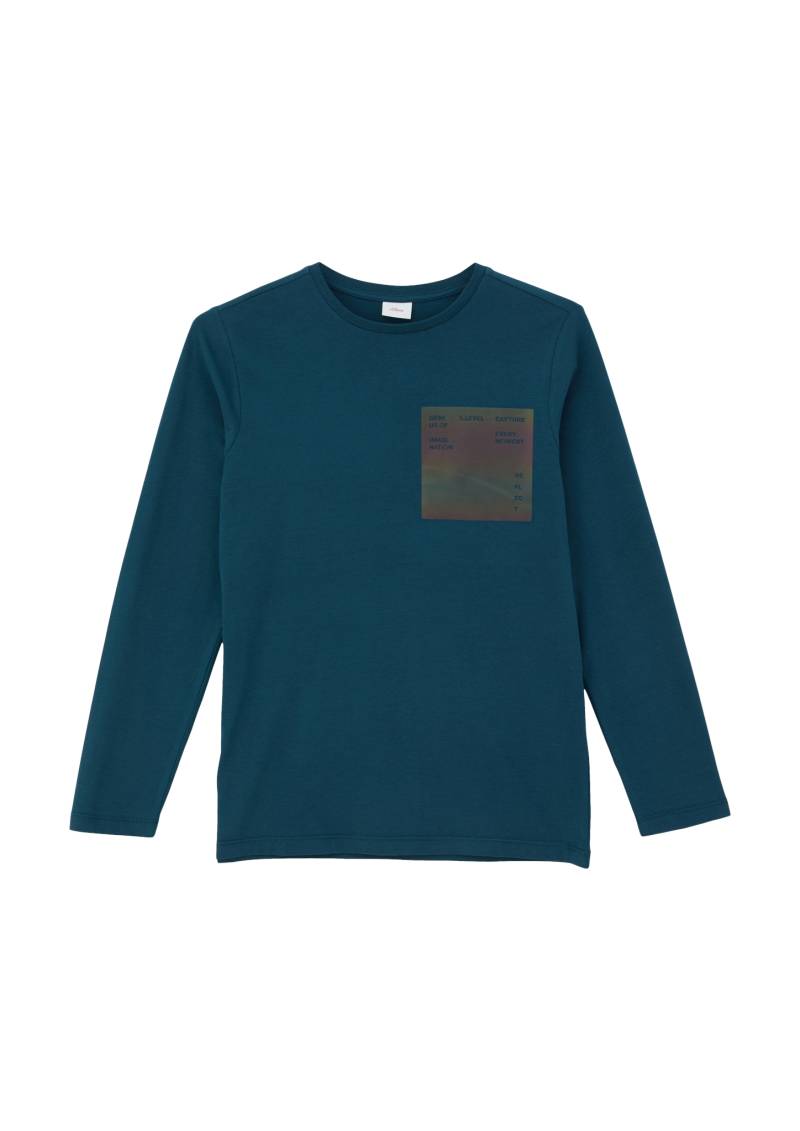 s.Oliver Junior Langarmshirt, im legeren Look von s.Oliver Junior