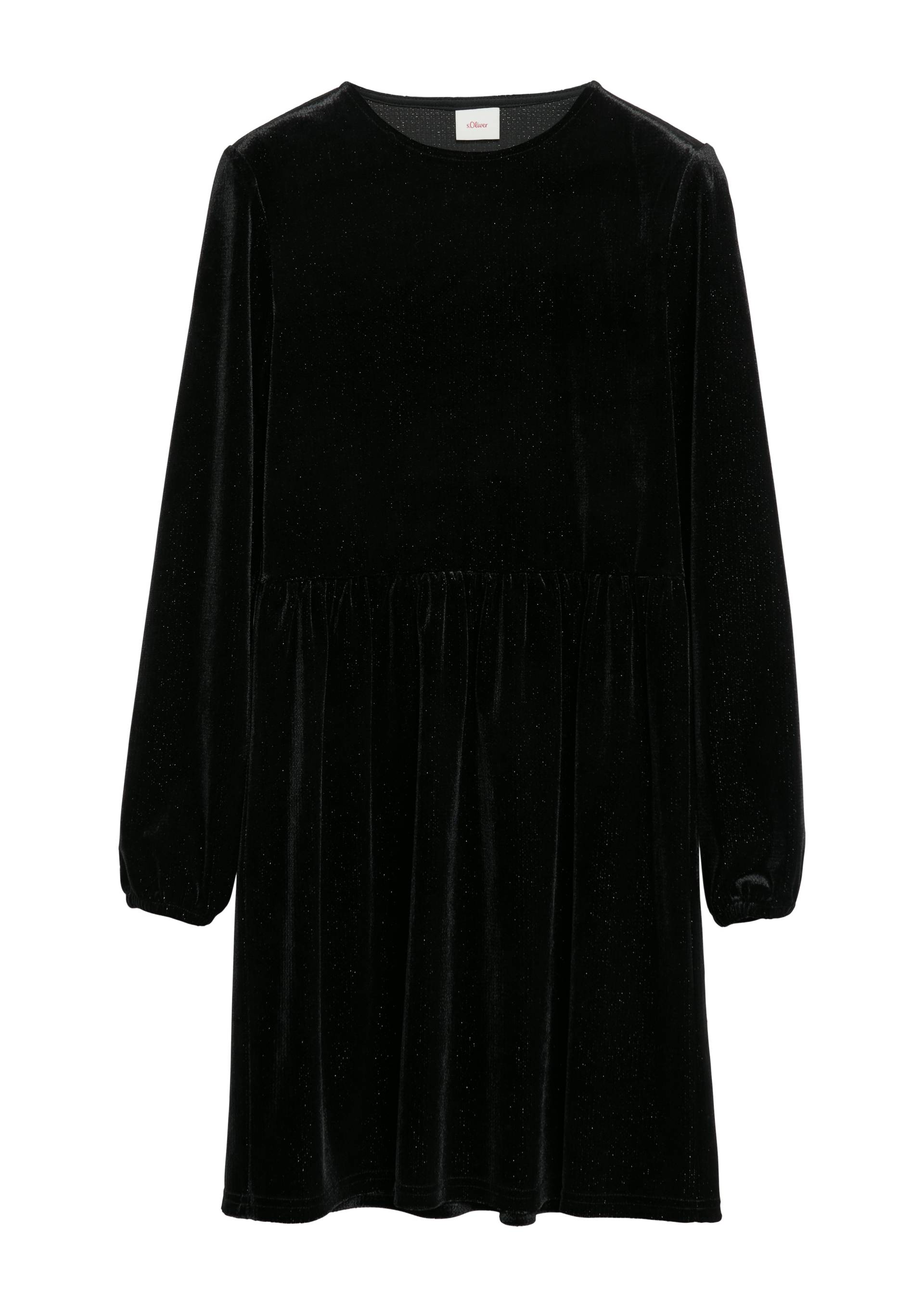 s.Oliver Junior Samtkleid, mit tailliertem Schnitt s.Oliver Junior Samtkleid, mit tailliertem Schnitt von s.Oliver Junior