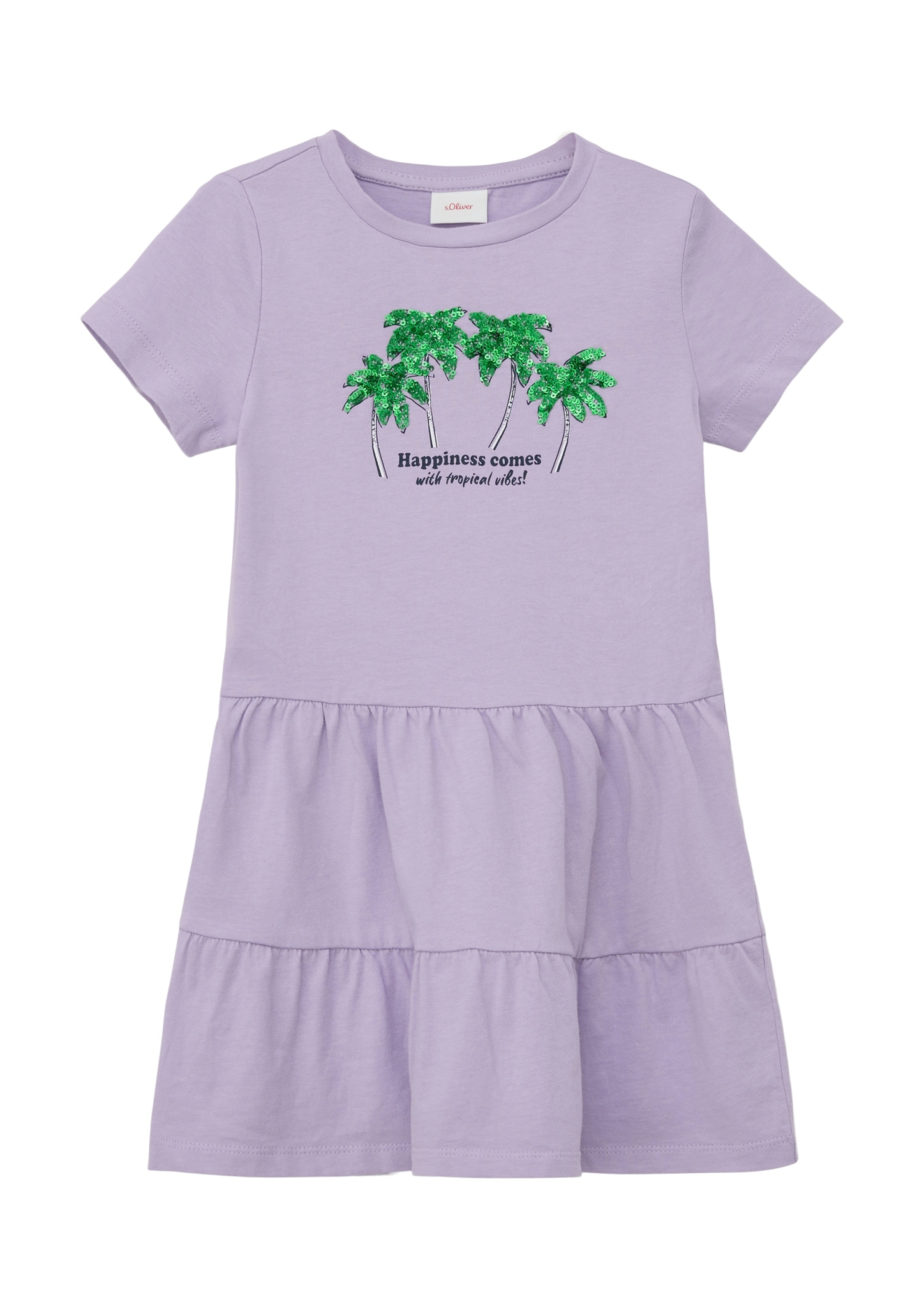 s.Oliver Junior Sommerkleid, mit Pailetten-Applikation von s.Oliver Junior