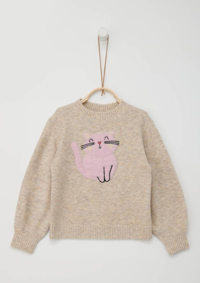 s.Oliver Junior Strickpullover, mit Intarsien Muster von s.Oliver Junior