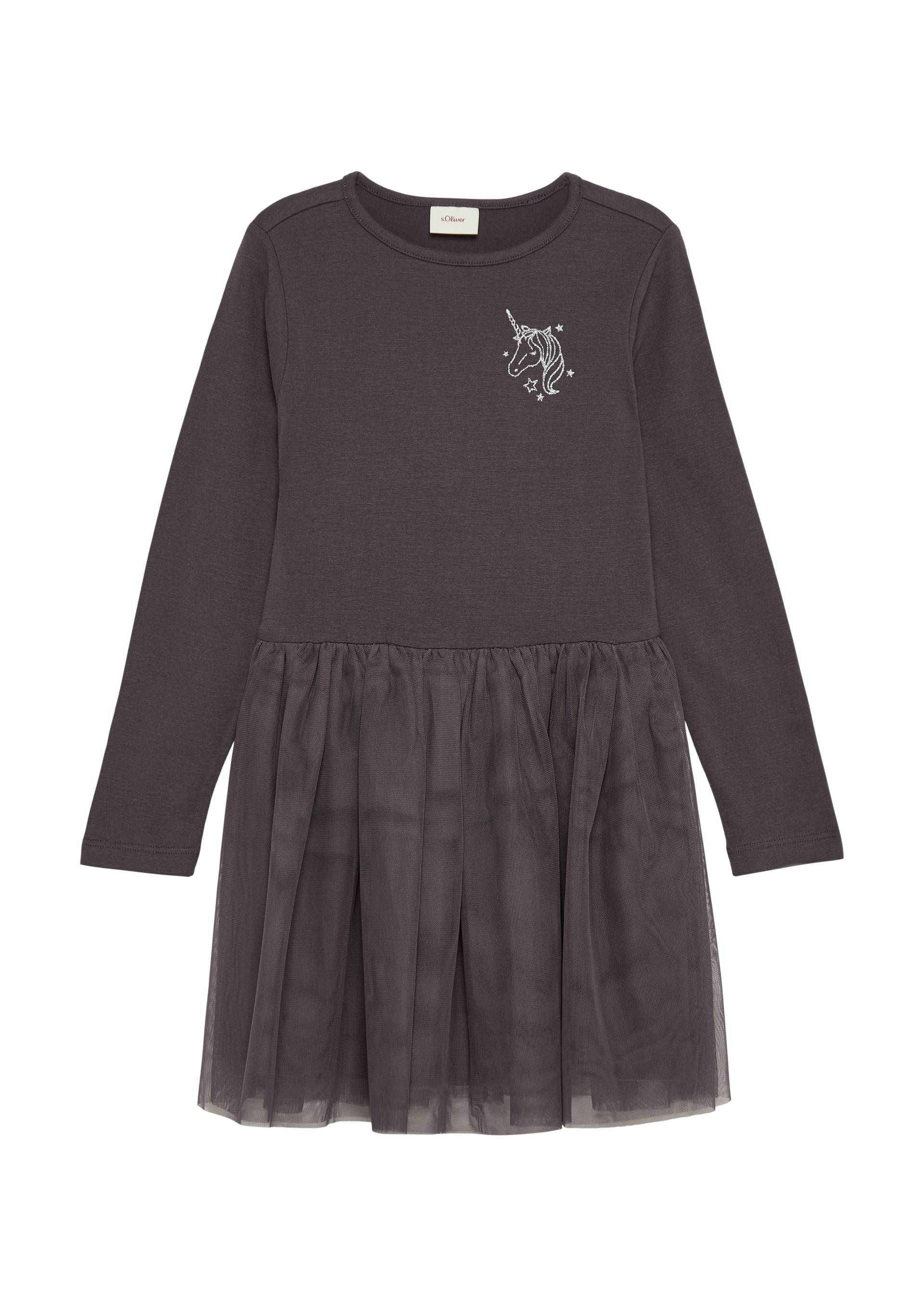 s.Oliver Junior Sweatkleid, mit Rock aus Tüll von s.Oliver Junior