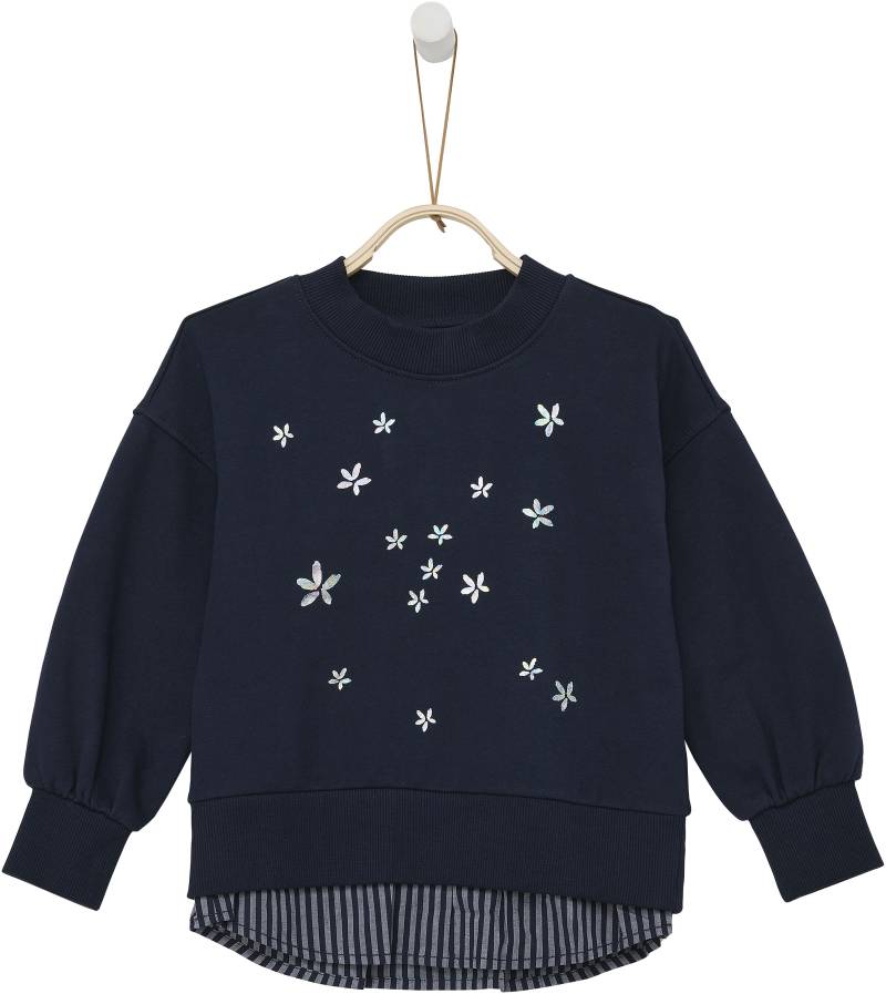 s.Oliver Junior Sweatshirt, mit Blumen- Aufdruck von s.Oliver Junior