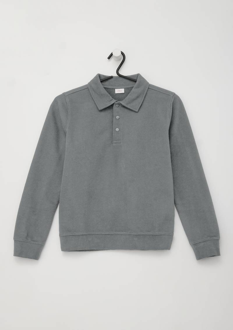 s.Oliver Junior Sweatshirt, mit Druckknopfverschluss von s.Oliver Junior