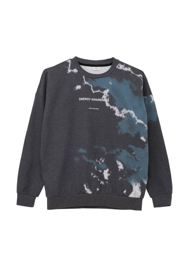 s.Oliver Junior Sweatshirt, mit auffälligem Blitz-Design von s.Oliver Junior