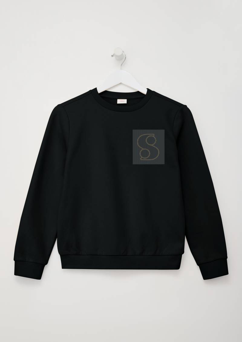 s.Oliver Junior Sweatshirt, mit gummiertem Print von s.Oliver Junior