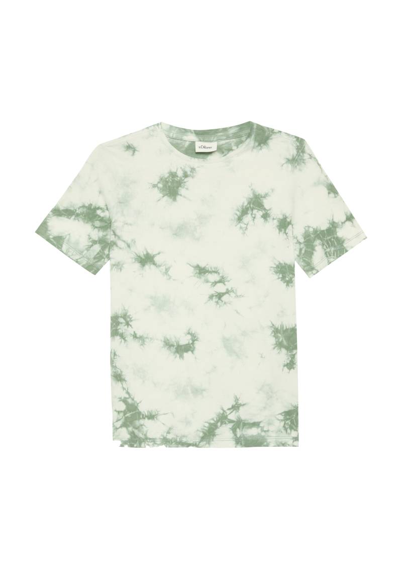 s.Oliver Junior T-Shirt, mit Batik-Effekt von s.Oliver Junior