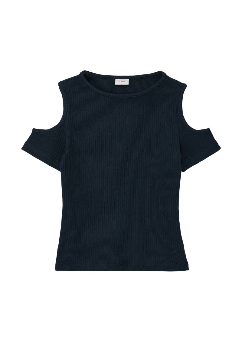 s.Oliver Junior T-Shirt, mit verspielten Cut-Outs von s.Oliver Junior