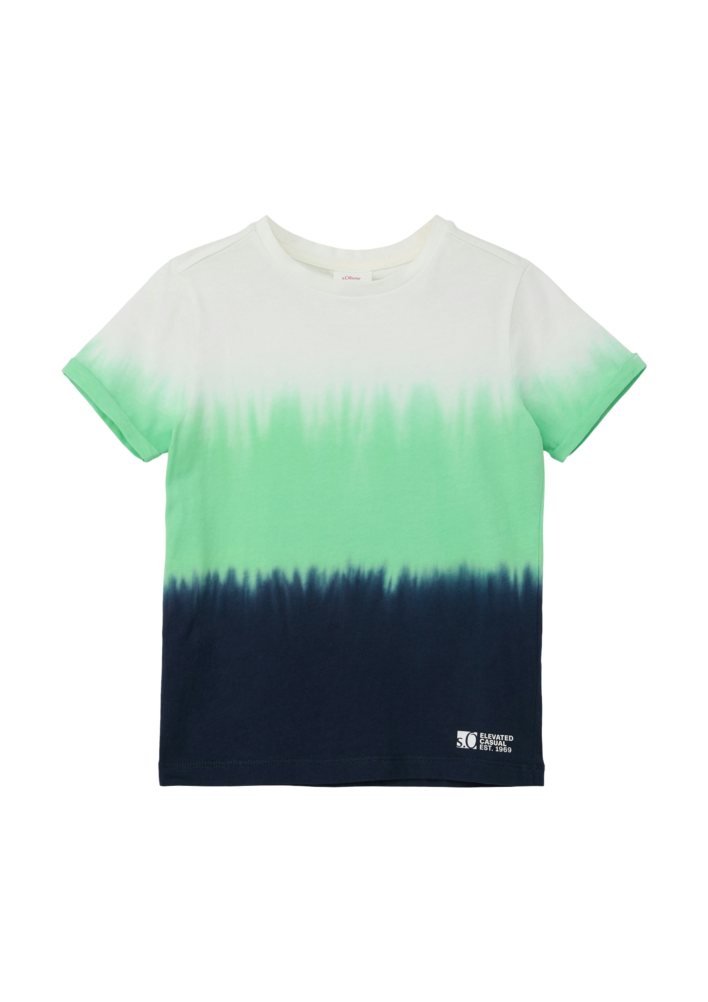 s.Oliver Junior T-Shirt, mit Batik-Farb-Verlauf von s.Oliver Junior