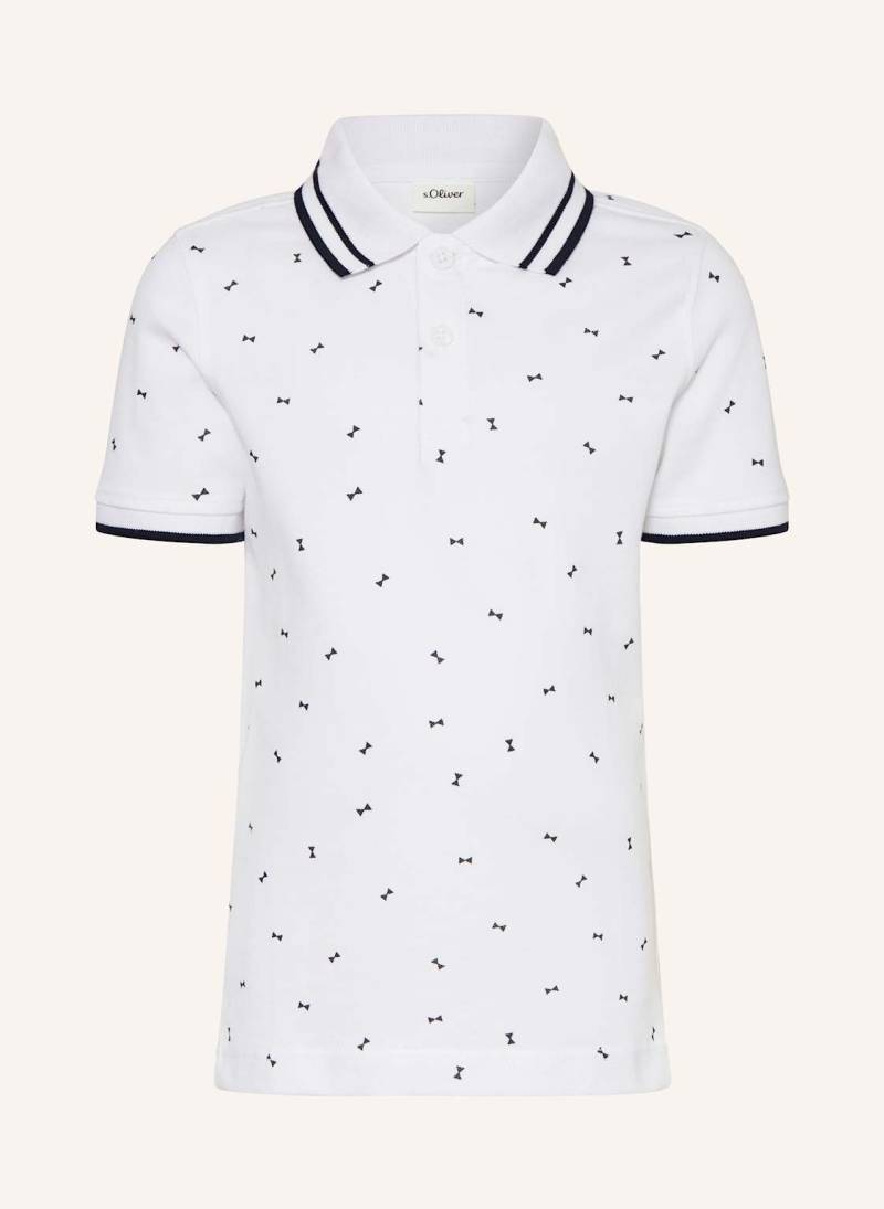 S.Oliver Red Piqué-Poloshirt weiss von s.Oliver RED