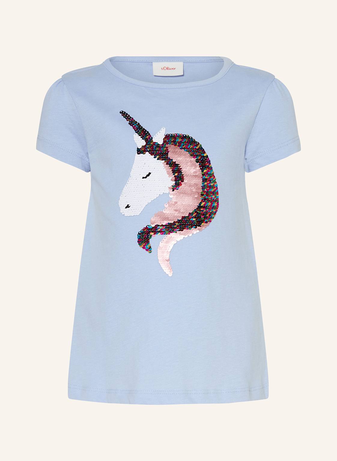 S.Oliver Red T-Shirt Mit Pailletten blau S.Oliver Red T-Shirt Mit Pailletten blau von s.Oliver RED