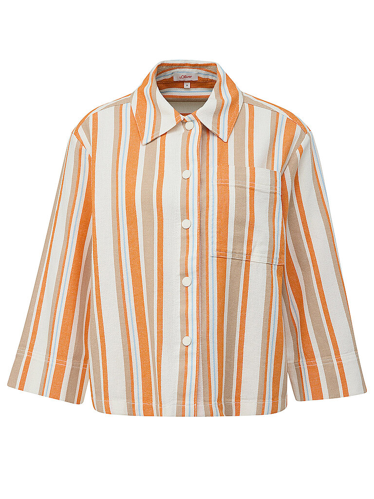 S.OLIVER Overshirt orange | 34 von s.Oliver