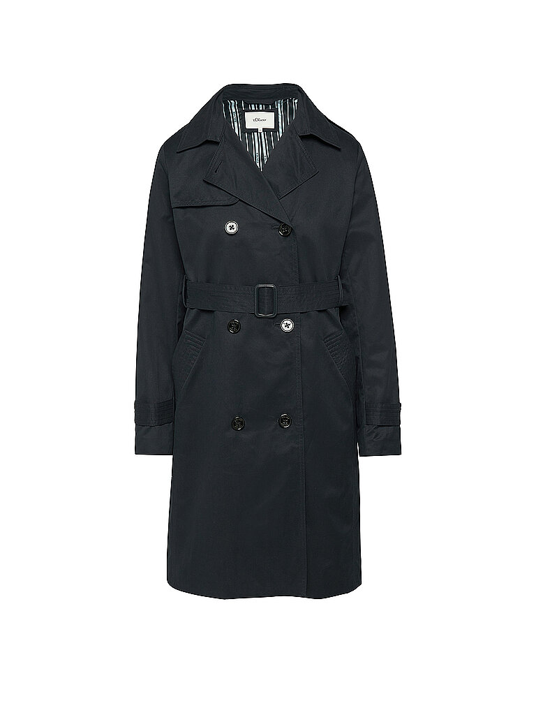 S.OLIVER Trenchcoat  dunkelblau | 34 von s.Oliver