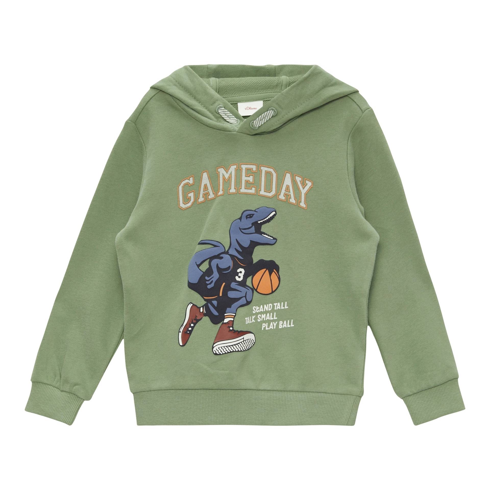 Sweatshirt mit Kapuze Dino von s.Oliver