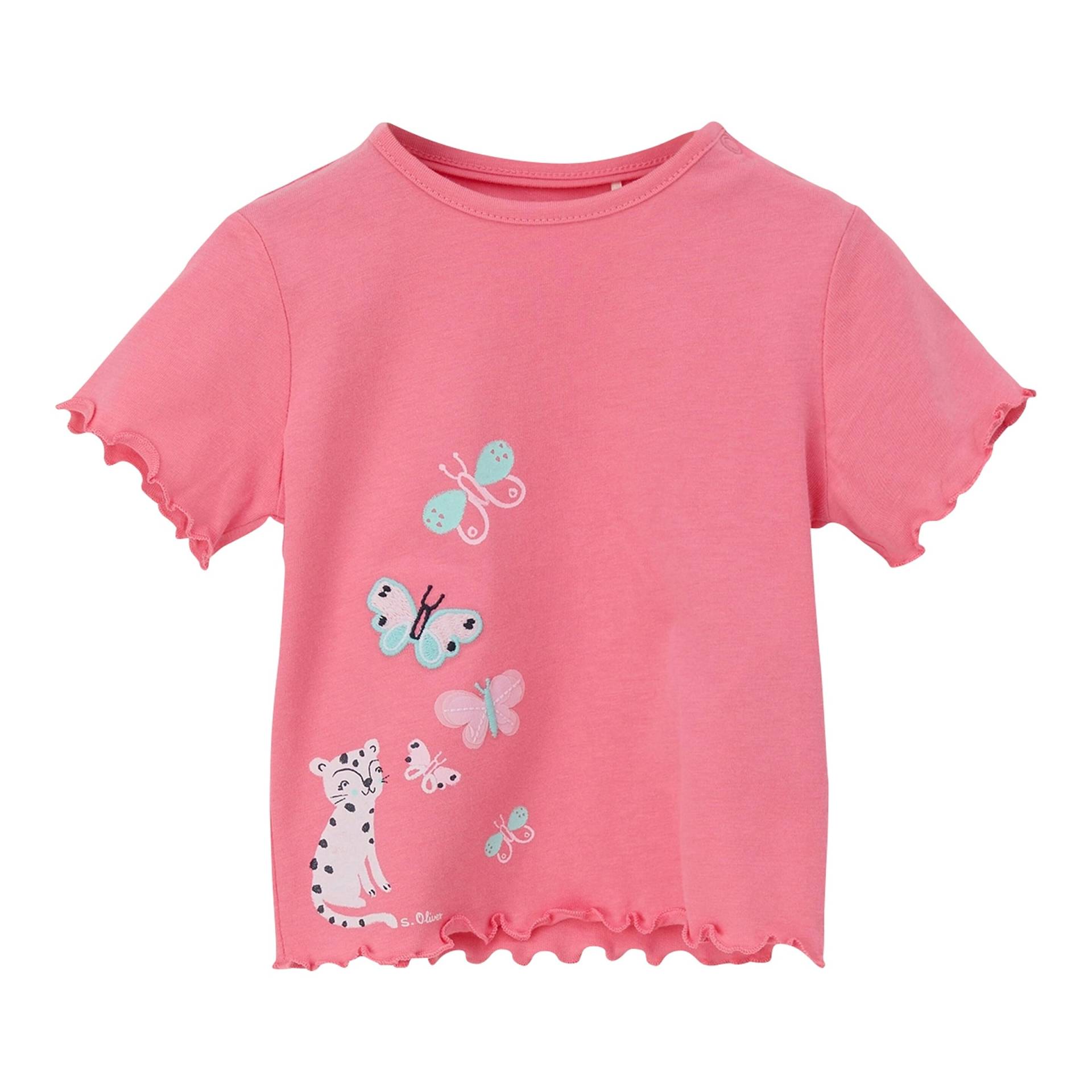 T-Shirt Leopard Schmetterlinge von s.Oliver