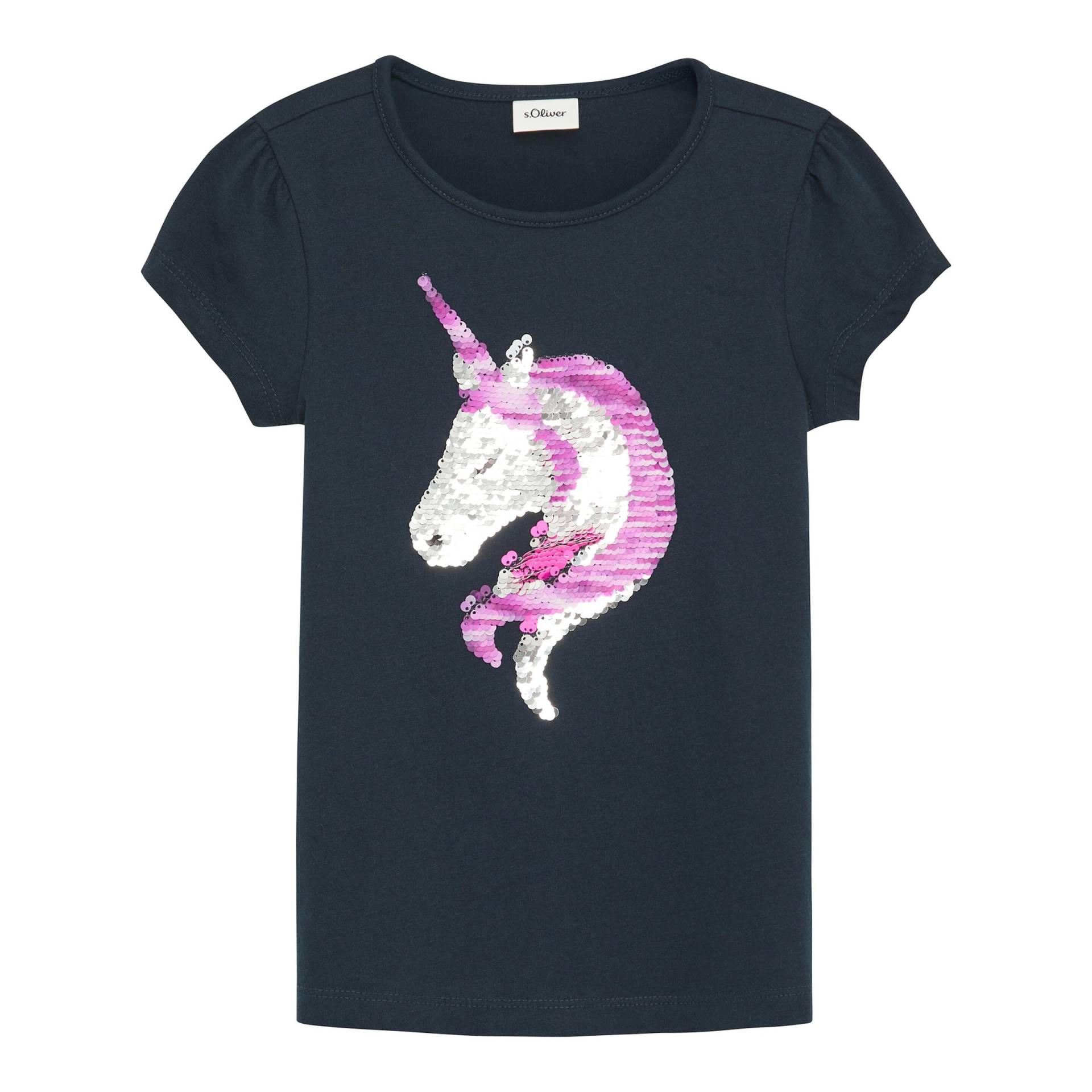 T-Shirt Pailletten-Einhorn von s.Oliver