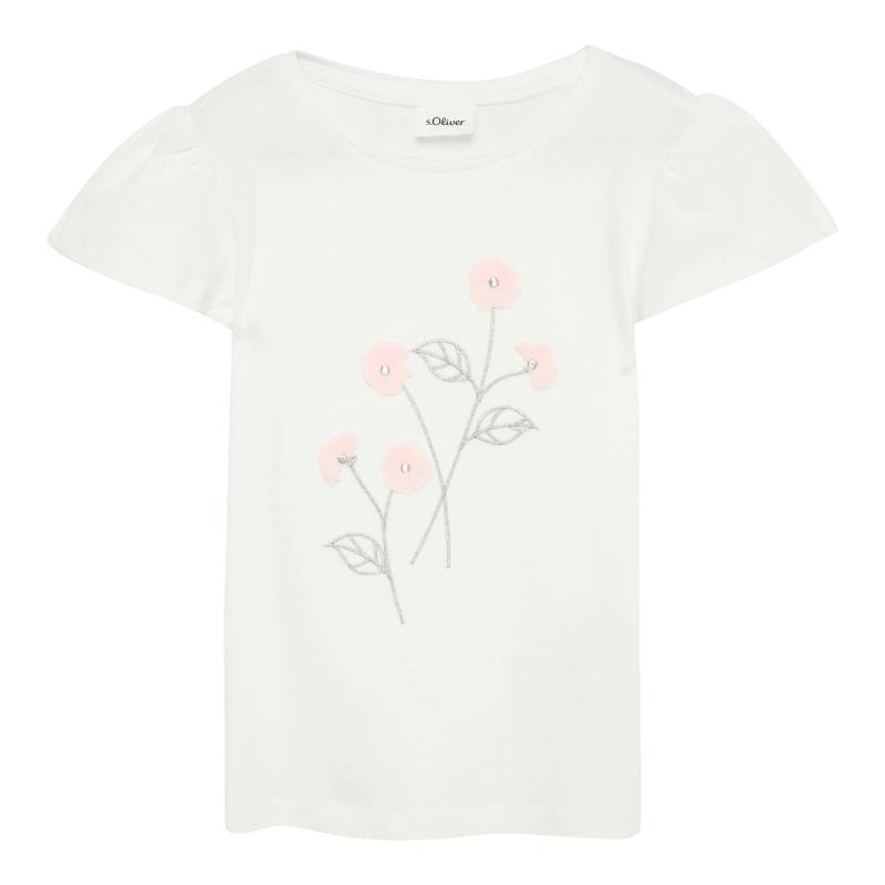 T-Shirt Tüll-Blumen von s.Oliver