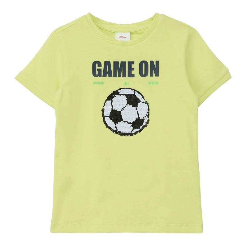 T-Shirt Wendepailletten-Fußball von s.Oliver