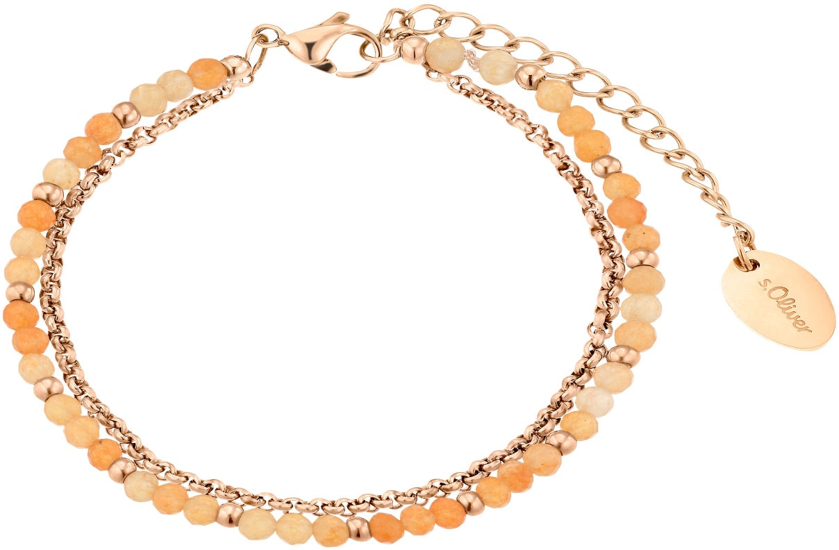 s.Oliver Armband »2037979«, mit Aventurin s.Oliver Armband »2037979«, mit Aventurin von s.Oliver