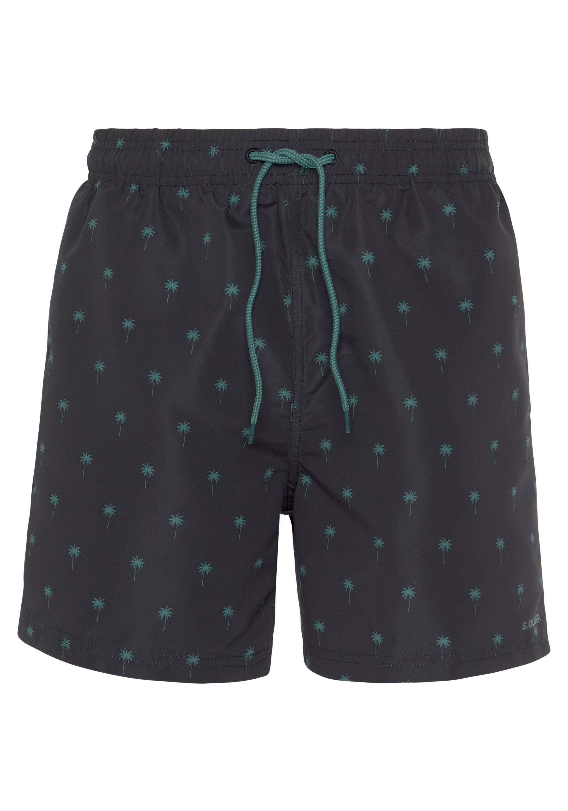 s.Oliver Badeshorts, mit Palmen-Design von s.Oliver